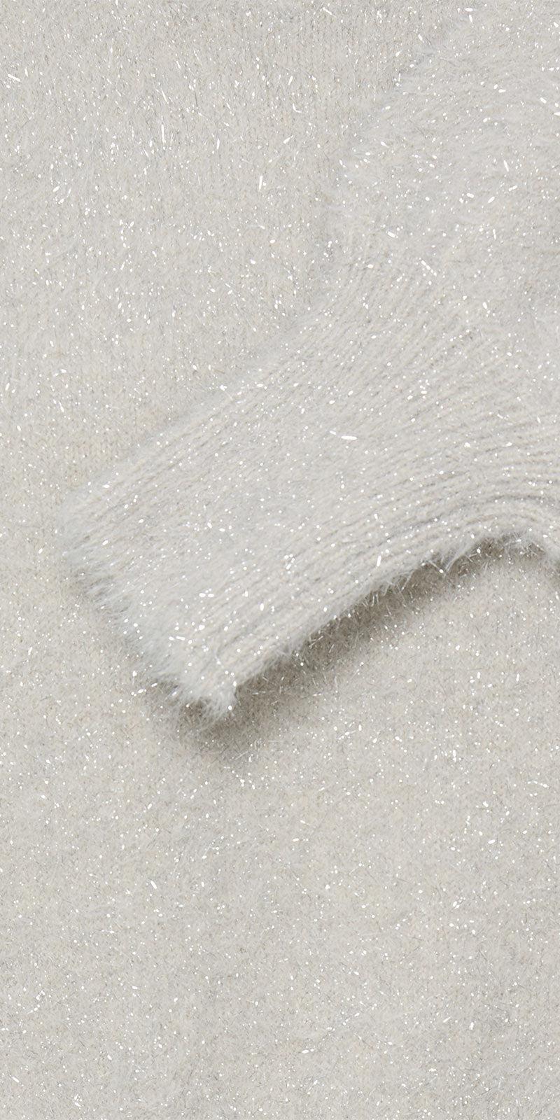B.Young Sparkle Halo Sweater, frost