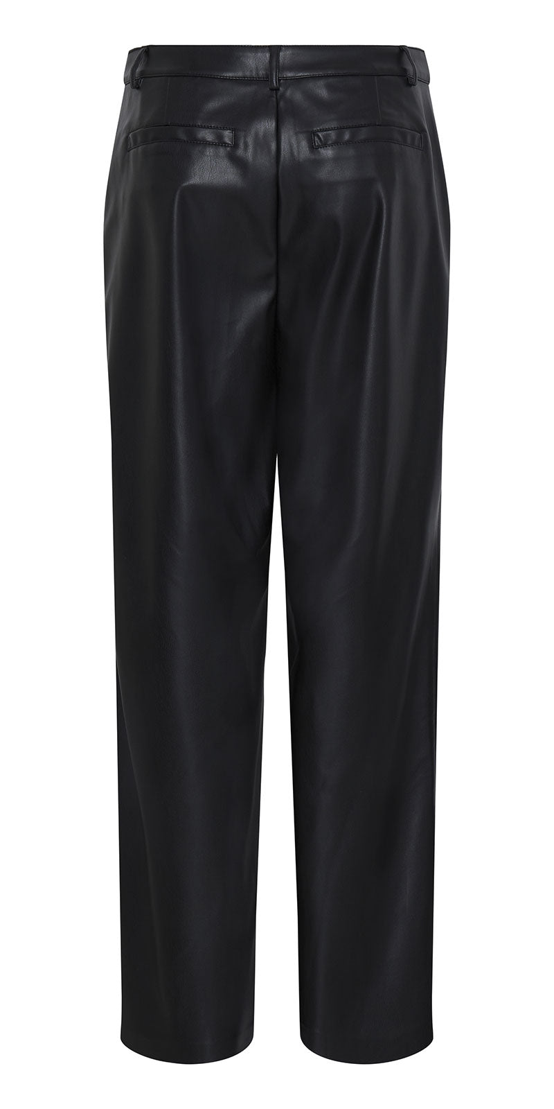 B.Young Faux Leather Pants, black