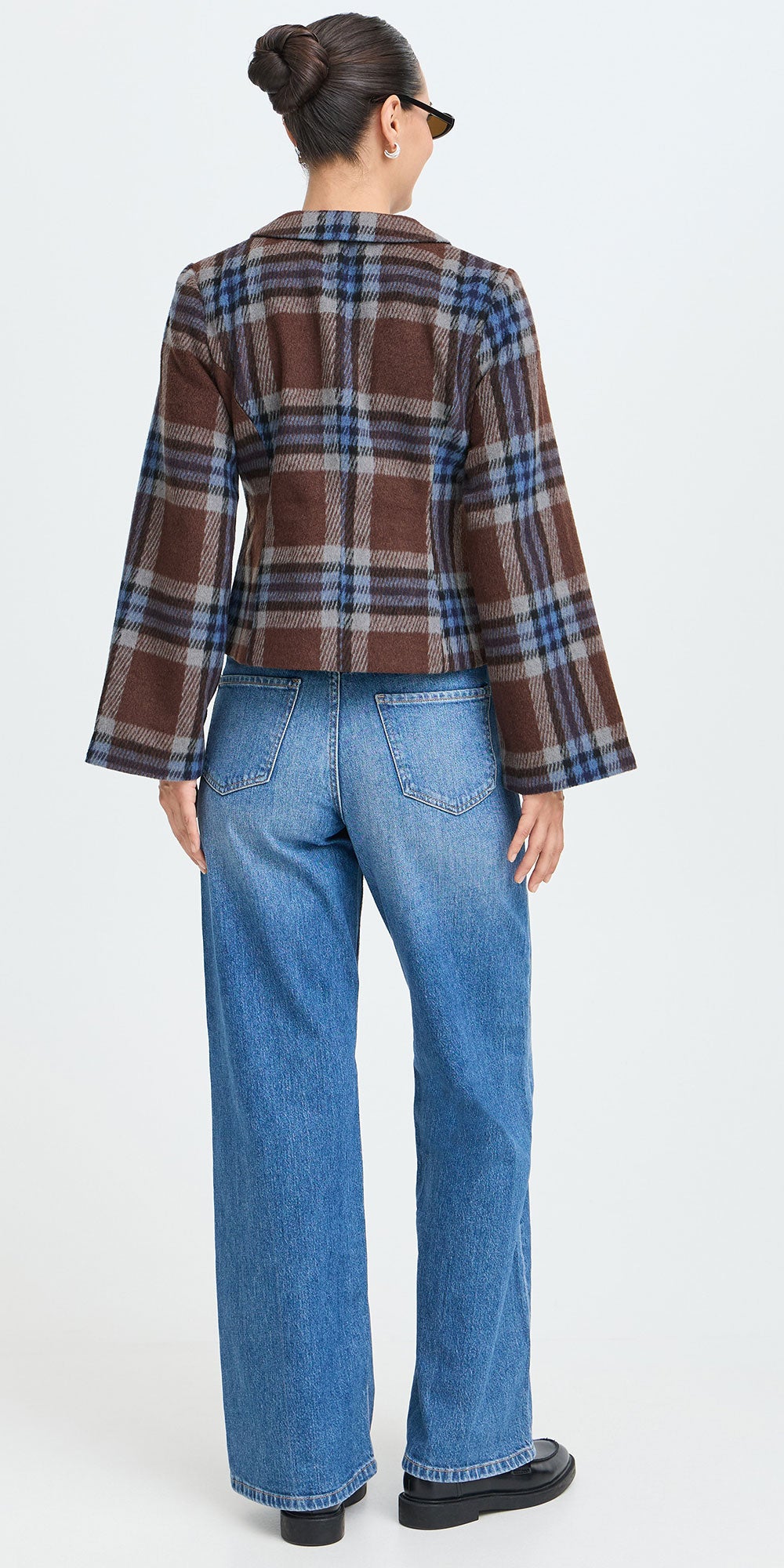 B.Young Bree Plaid Jacket