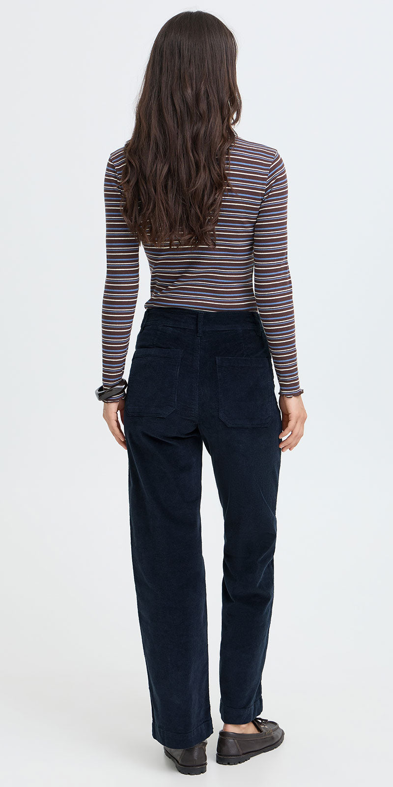 B.Young Corduroy Pocket Pants, navy