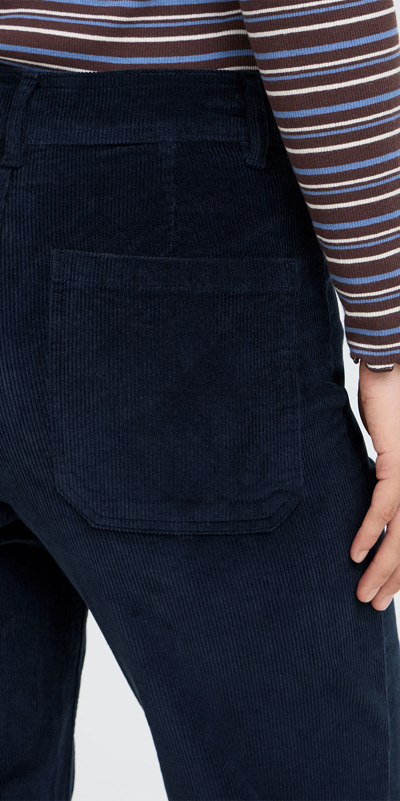 B.Young Corduroy Pocket Pants, navy