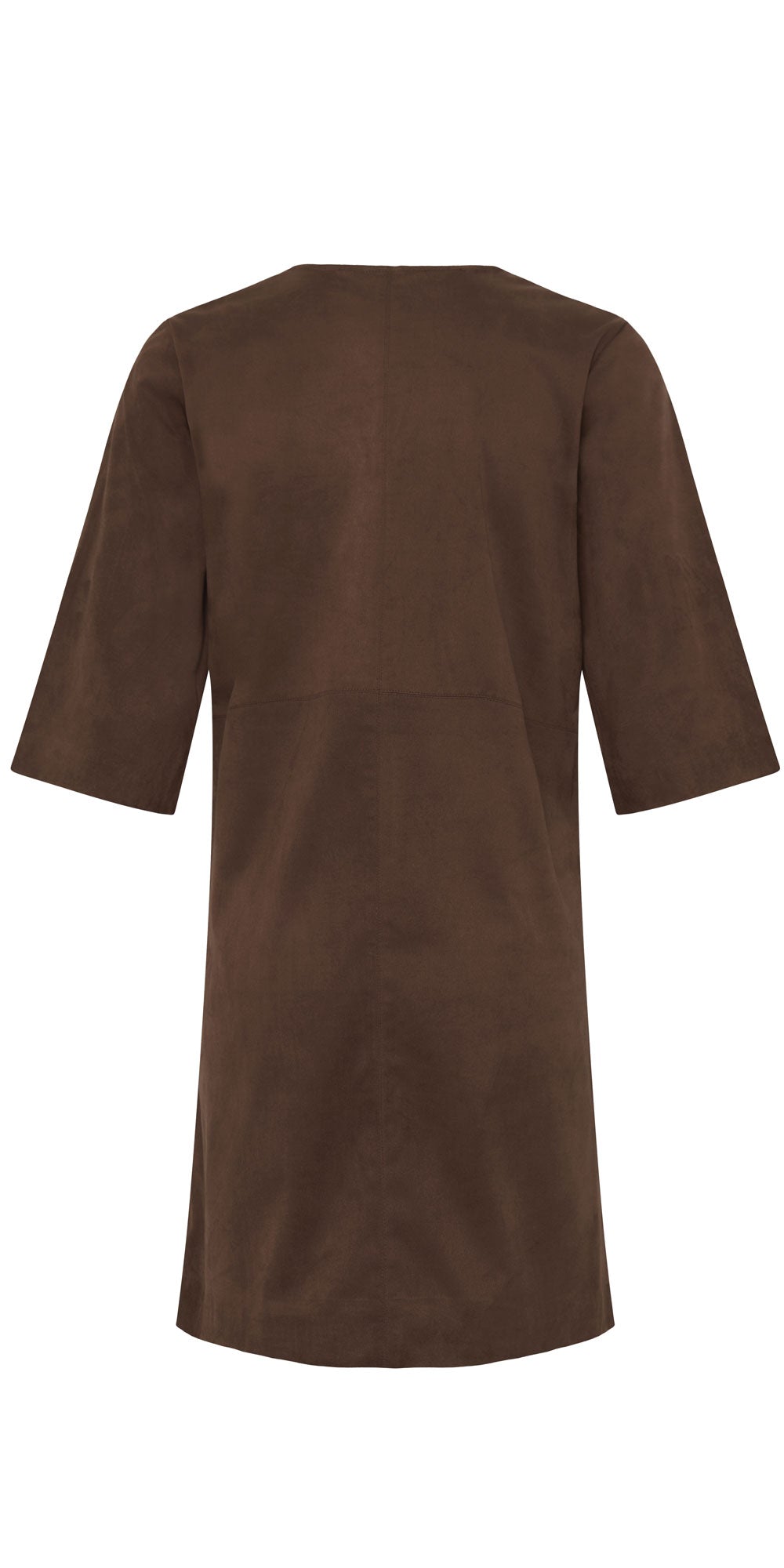 B.Young Faux Suede Shift Dress