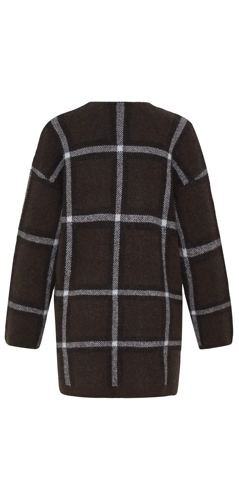 B.Young Long Check Cardy