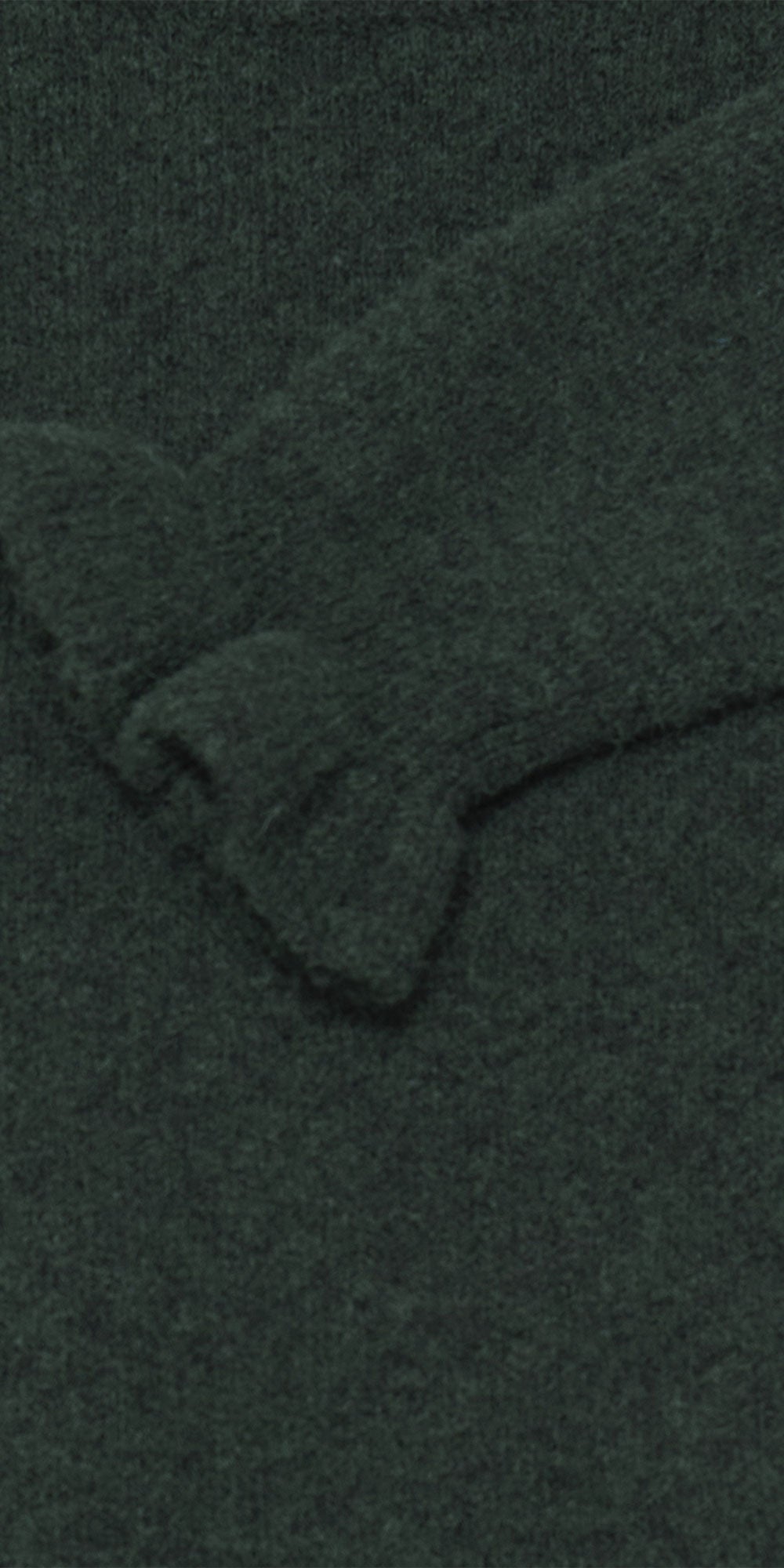 B.Young Ruffle Trim Sweater, green