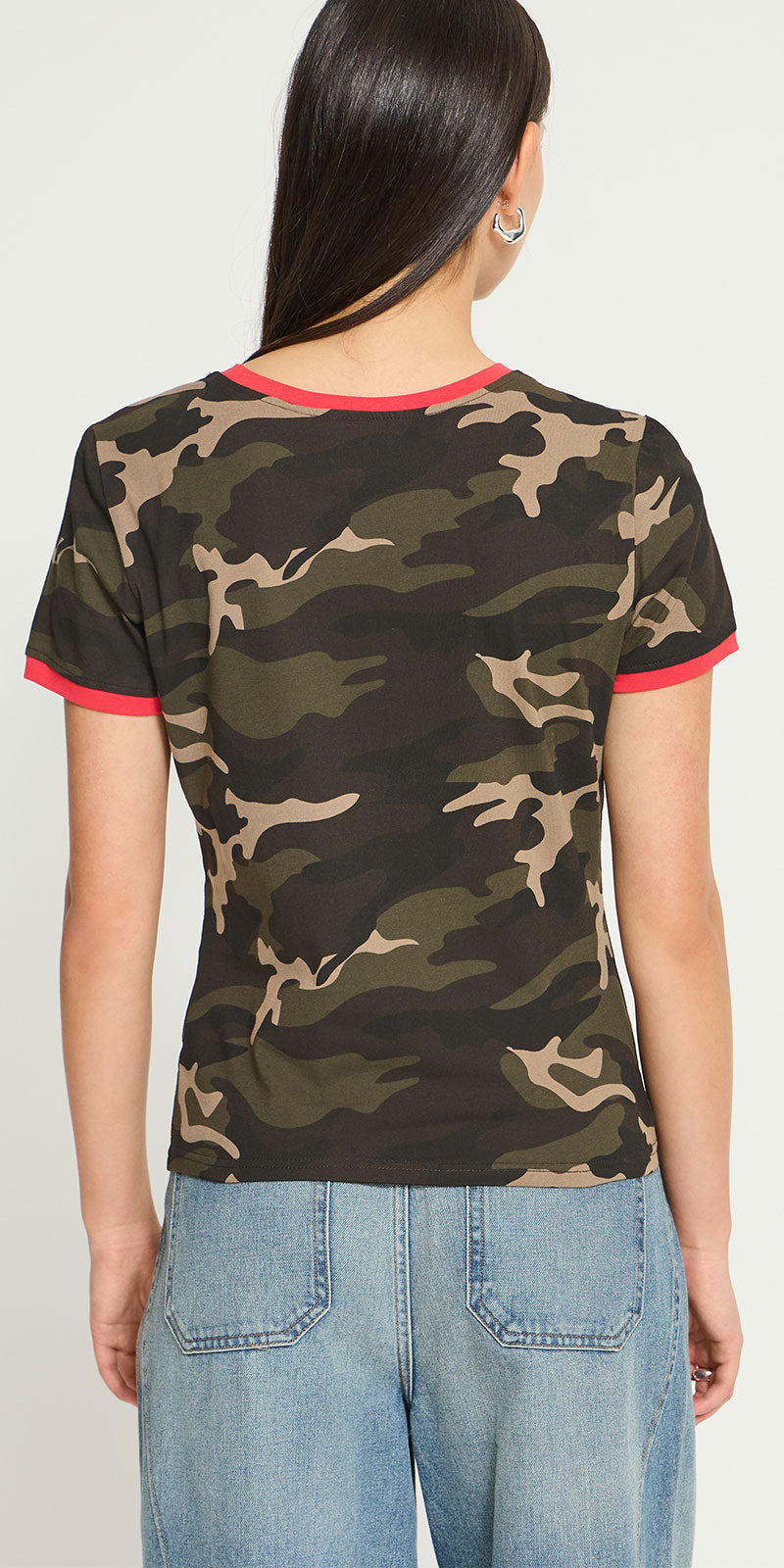 Ichi Ringer Camo Tee