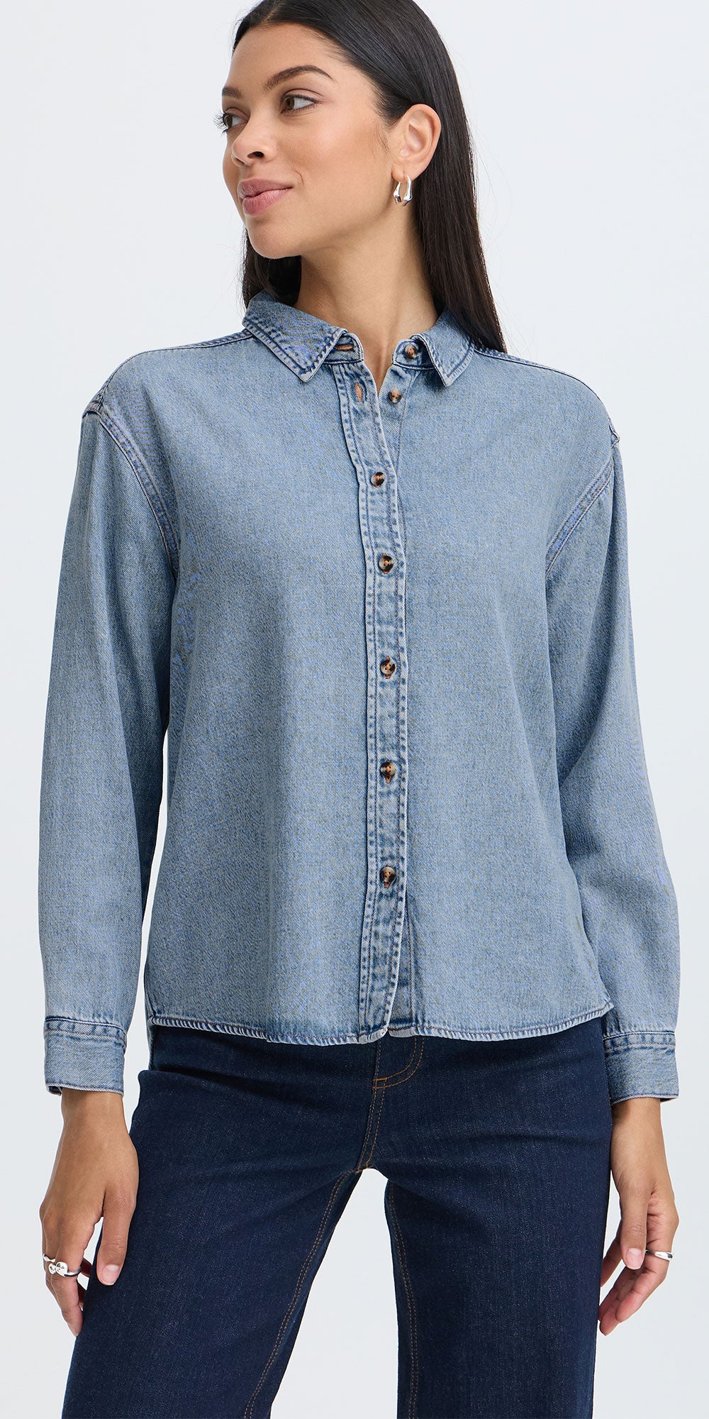 B.Young Denim Shirt