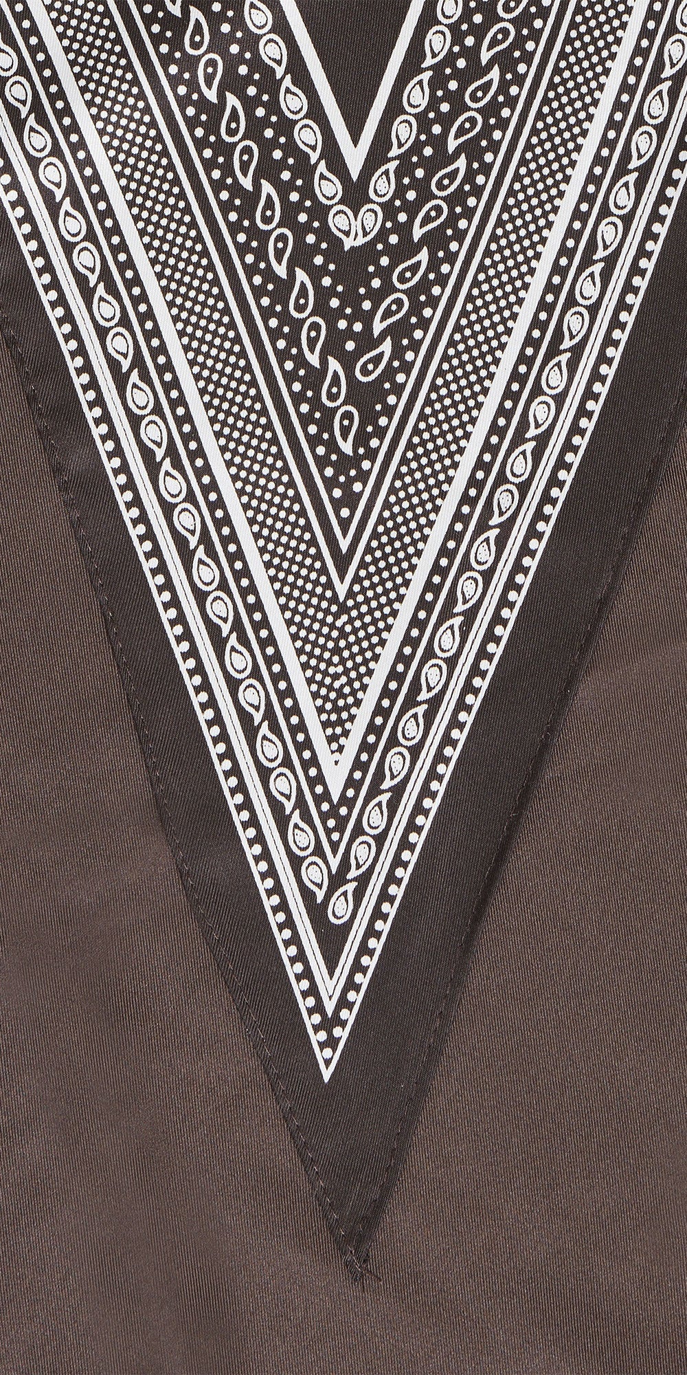 B.Young Triangle Scarf, java paisley