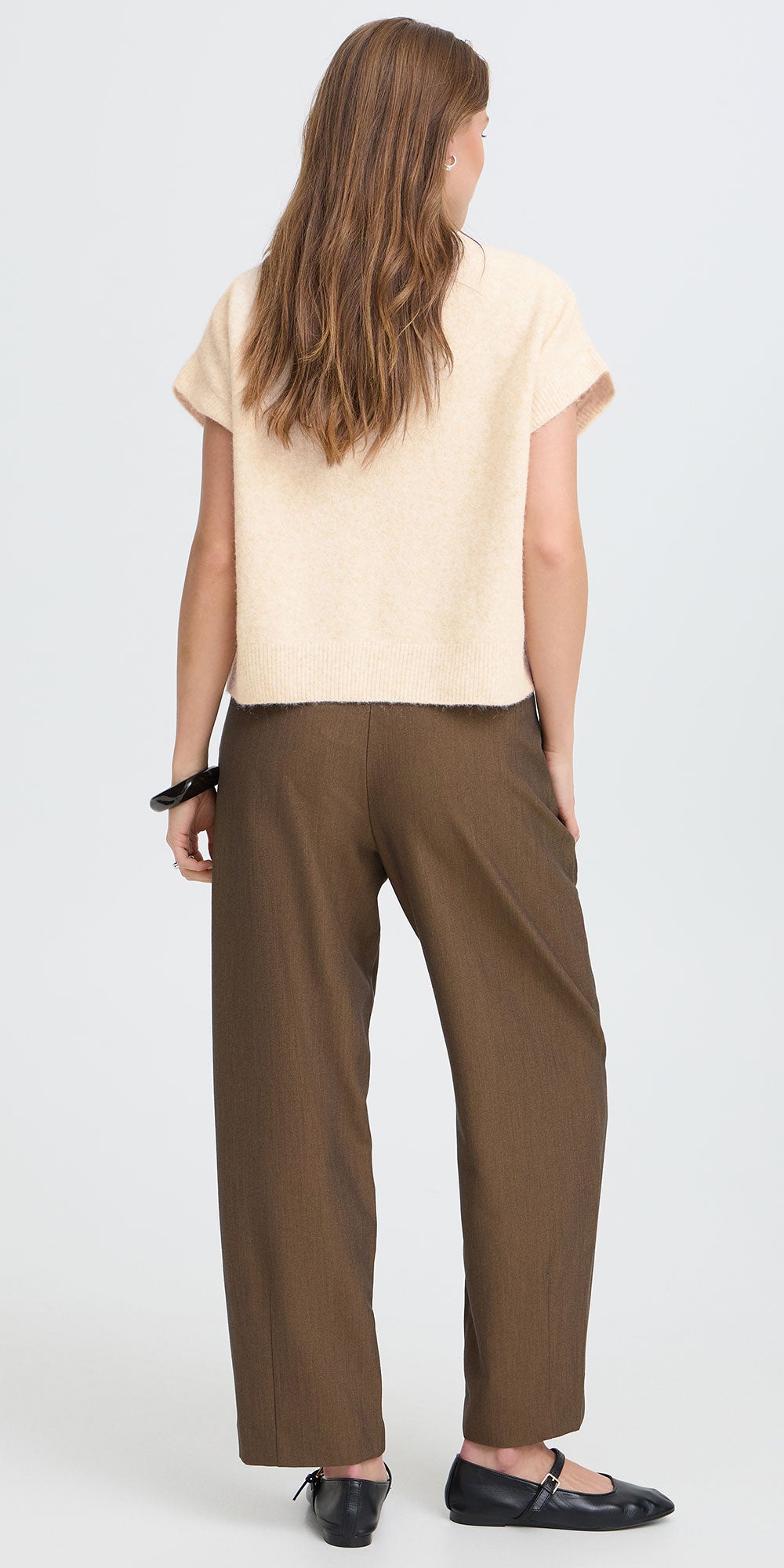 B.Young Corded Flower Vest, birch