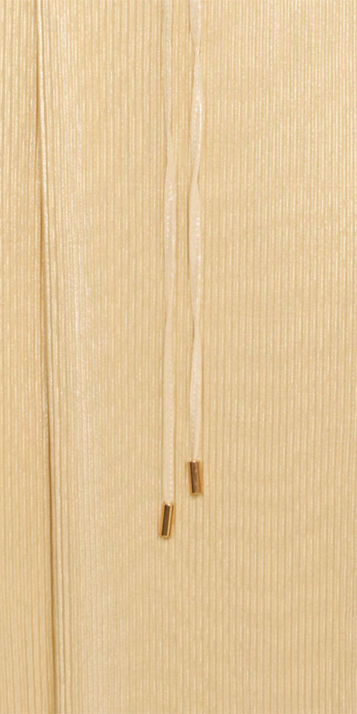 B.Young Gilded Pleat Dress