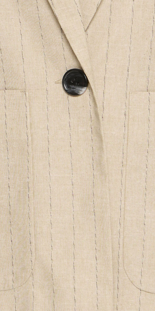 B.Young Linen Blend Blazer