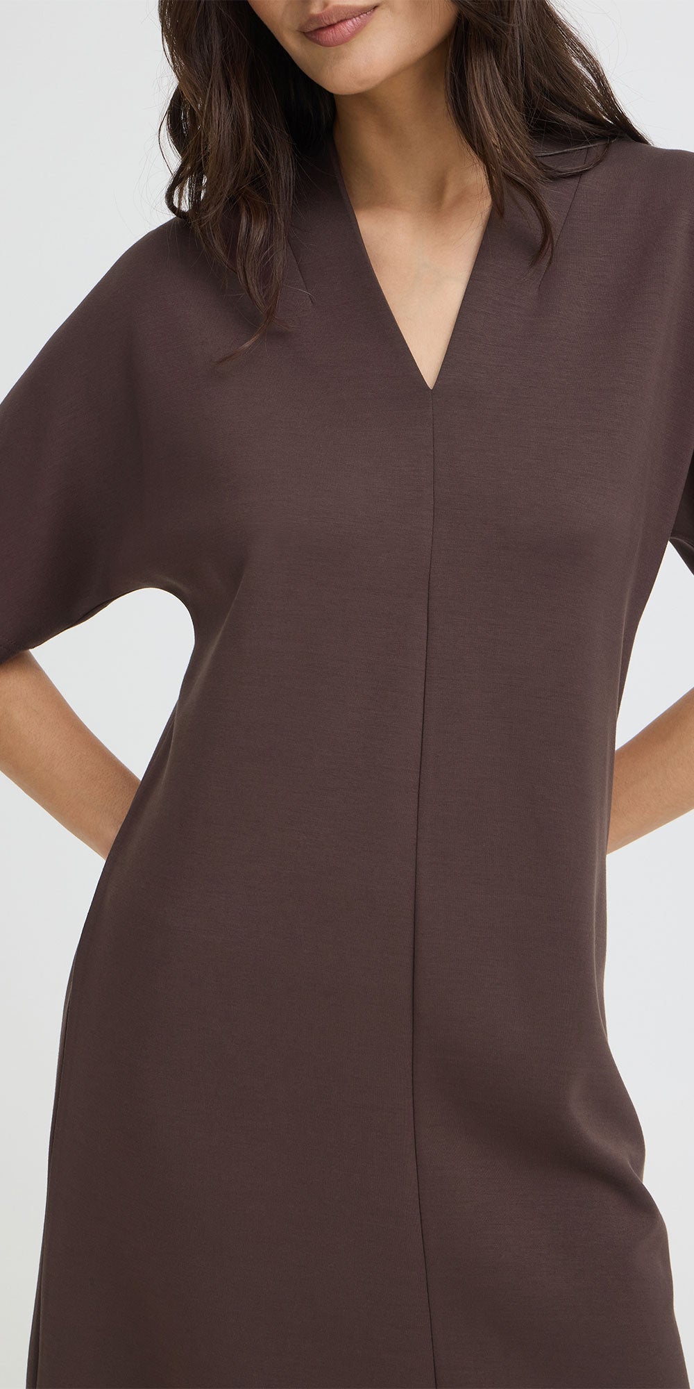 B.Young Pusti Modern Dress, chocolate brown