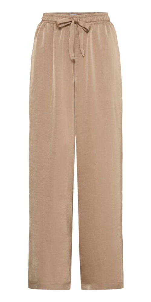 B.Young Satin Drawstring Pants