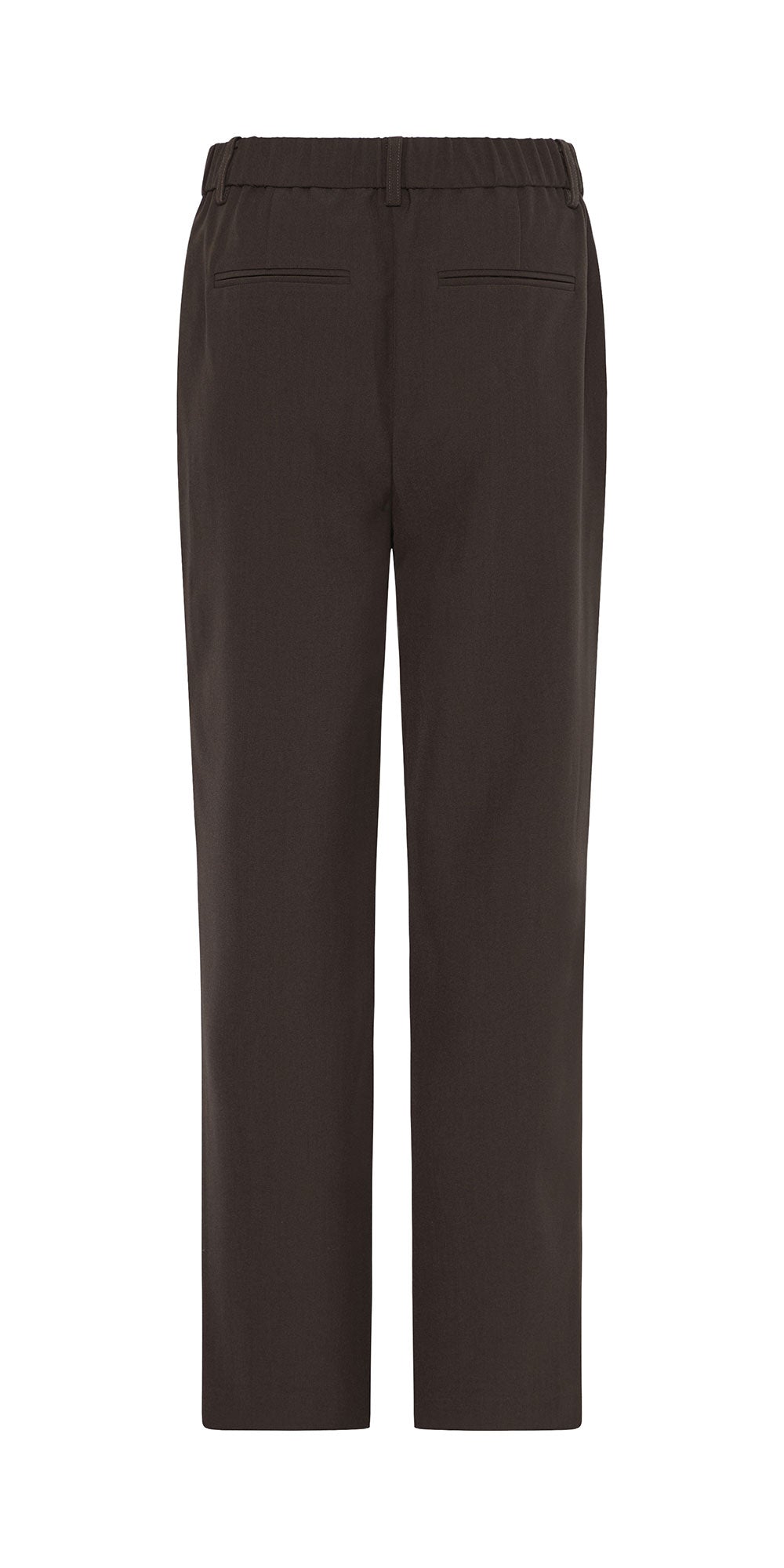 B.Young Straight Leg Cropped Trouser, espresso