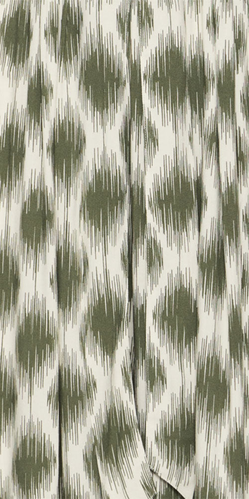 B.Young Tiered Ikat Dress, olive