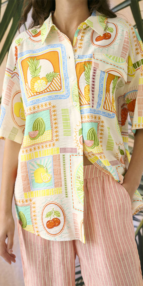 Culture Fruit Market Shirt
