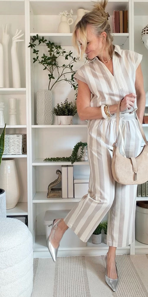 Culture Awning Stripe Pants