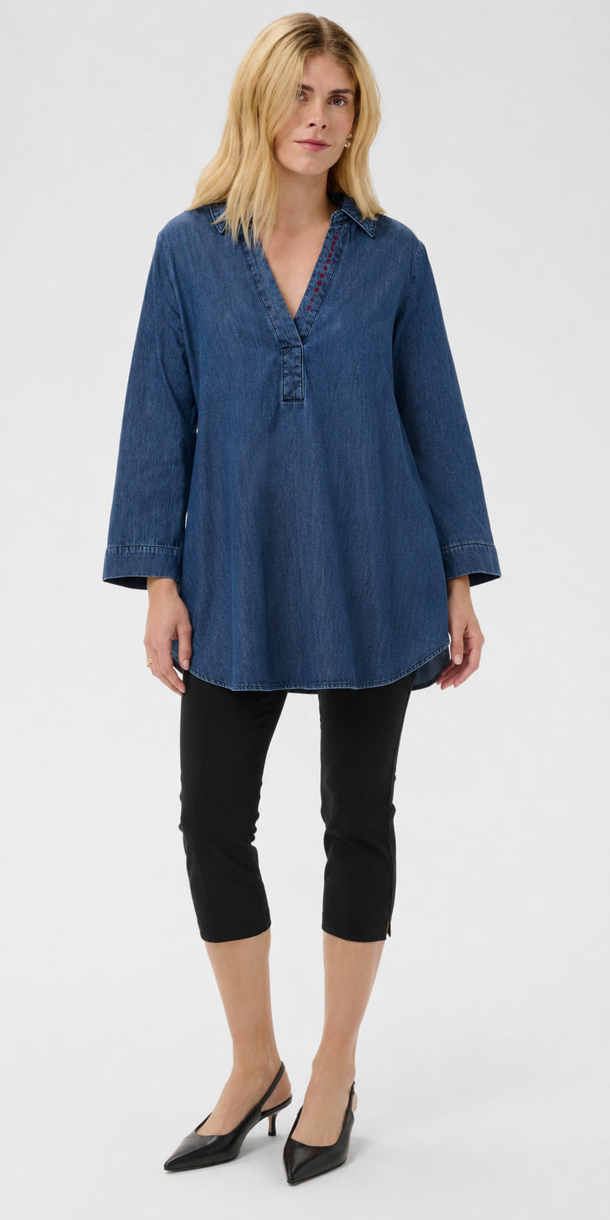 Culture Denim Tunic