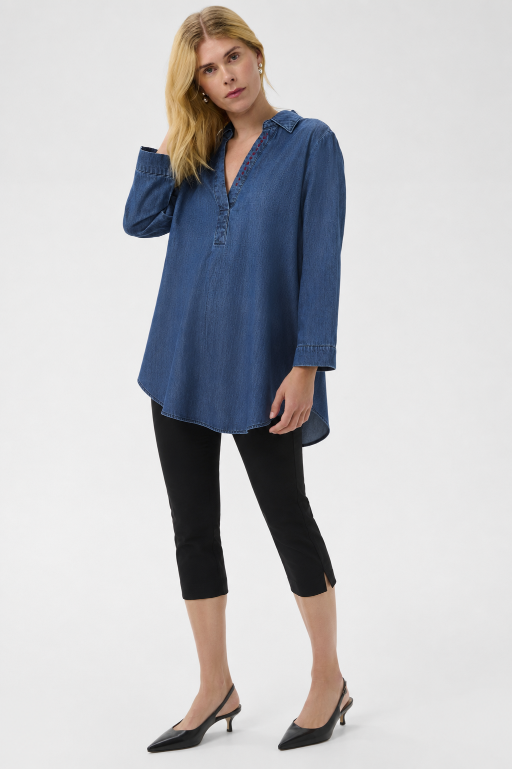 Culture Denim Tunic