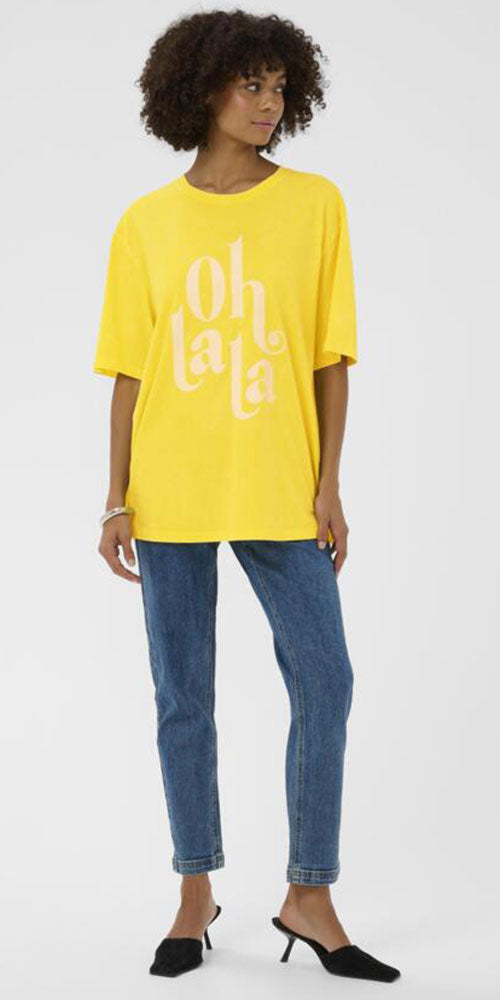 Culture Oversized Oh La La Tee