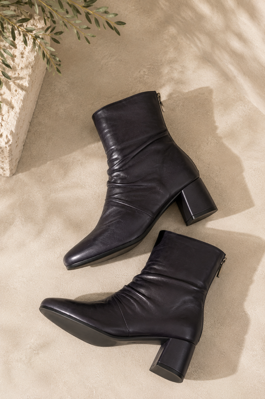 Django & Juliette Floridaso Ankle Boots, darkest navy