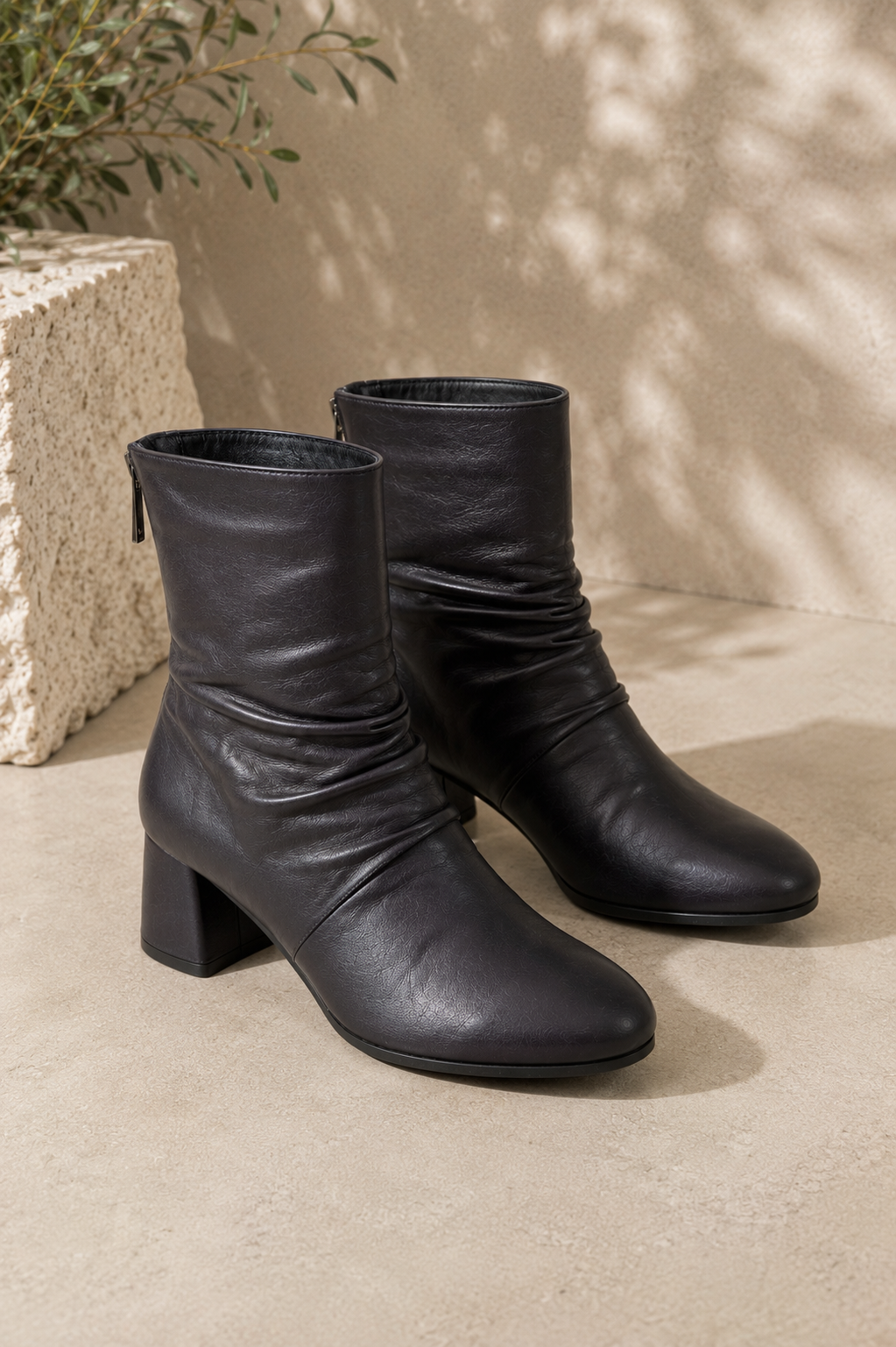 Django & Juliette Floridaso Ankle Boots, darkest navy