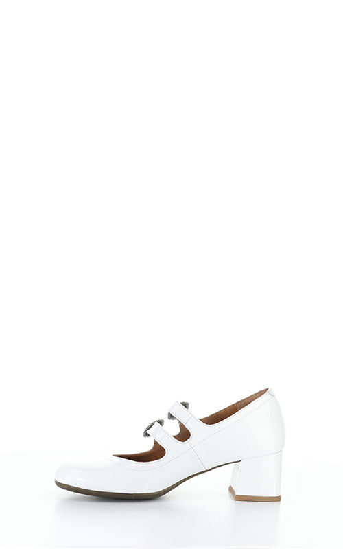 Fly London Paaf, white patent