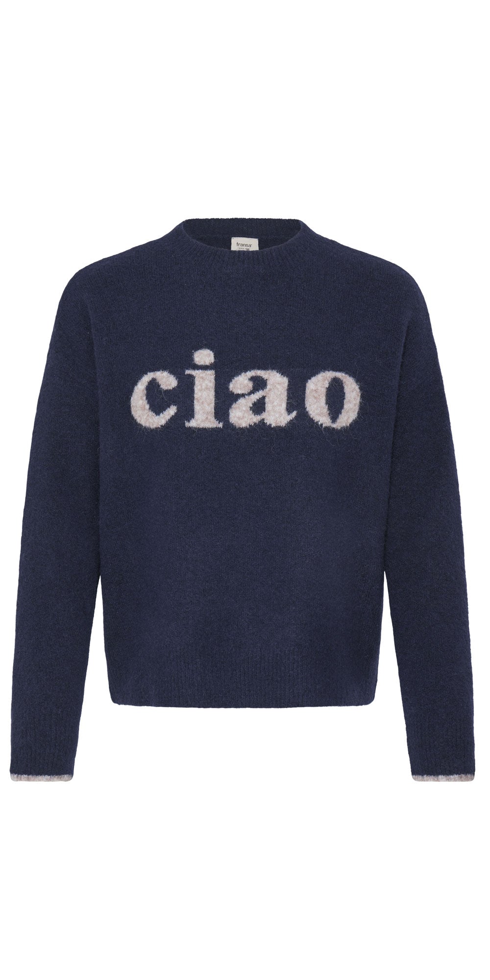 Fransa Ciao Sweater, navy