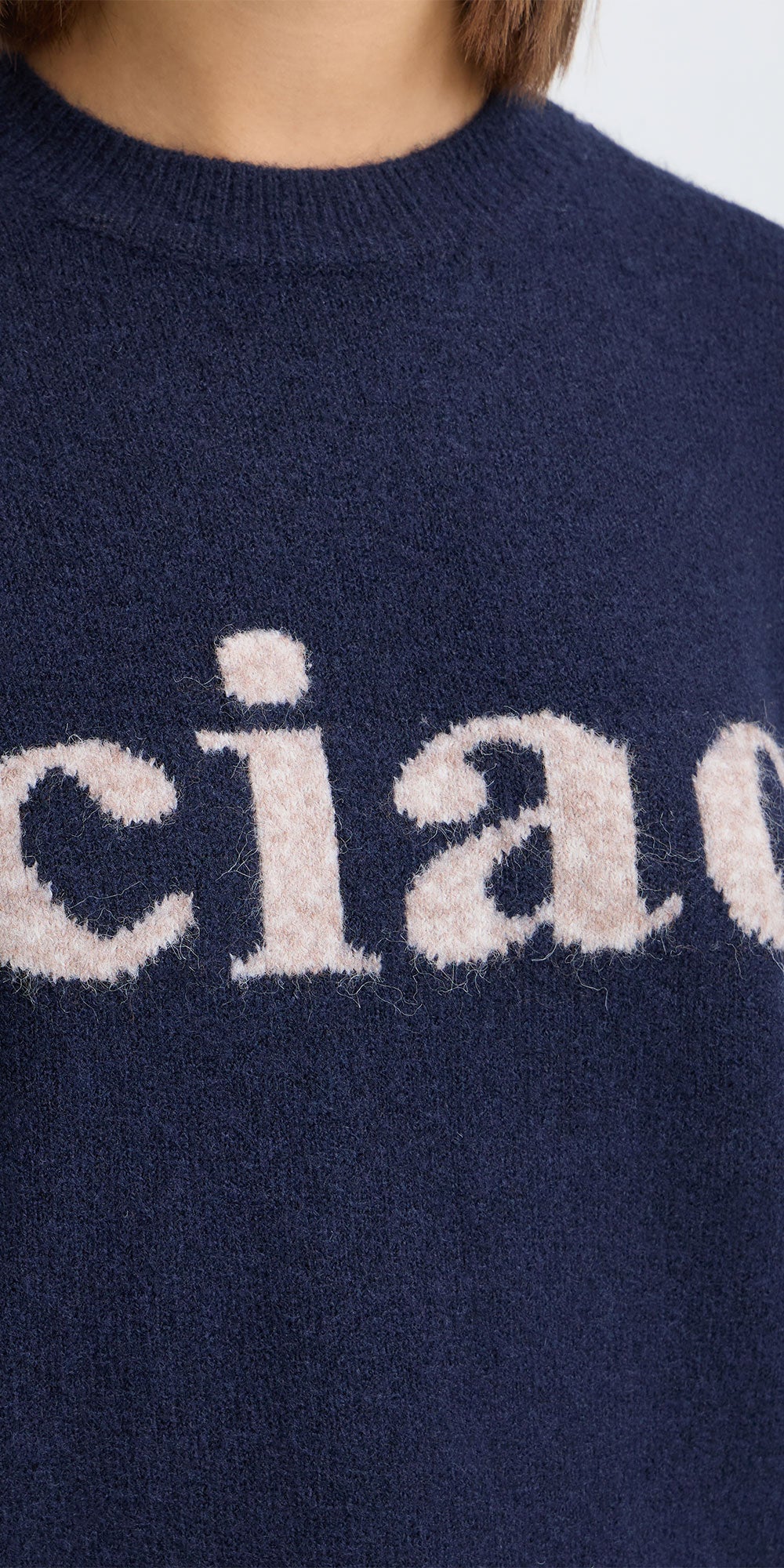 Fransa Ciao Sweater, navy