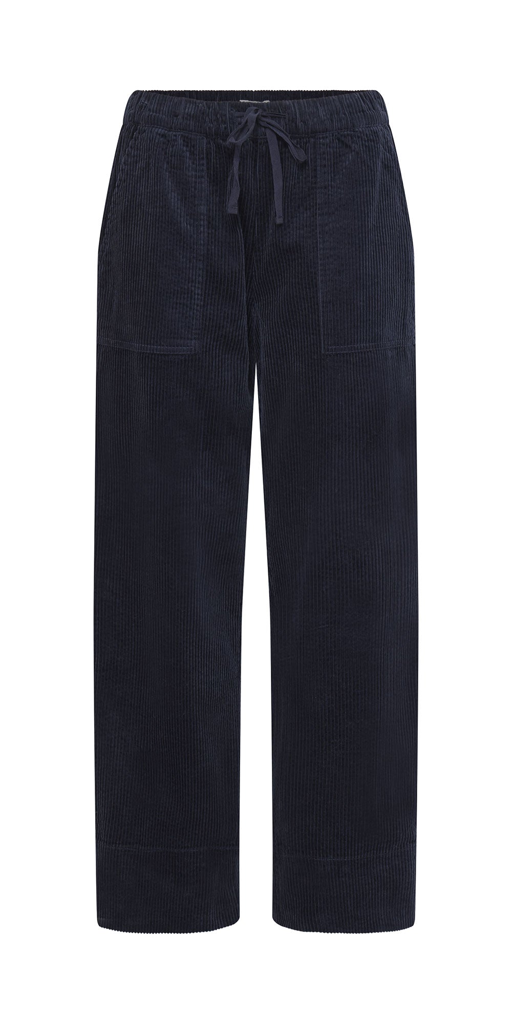 Fransa Corduroy Cozy Pants, navy