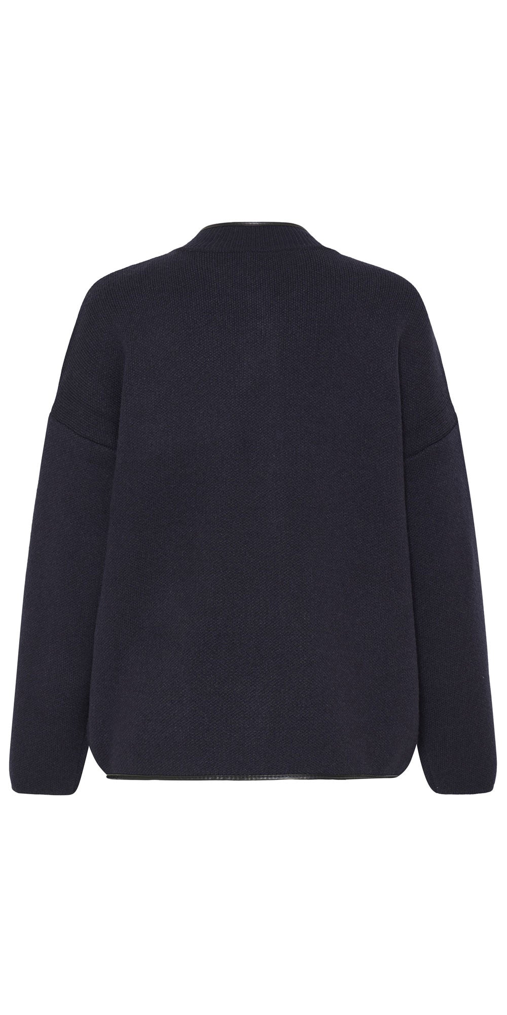 Fransa Knit Cardy Jacket, navy