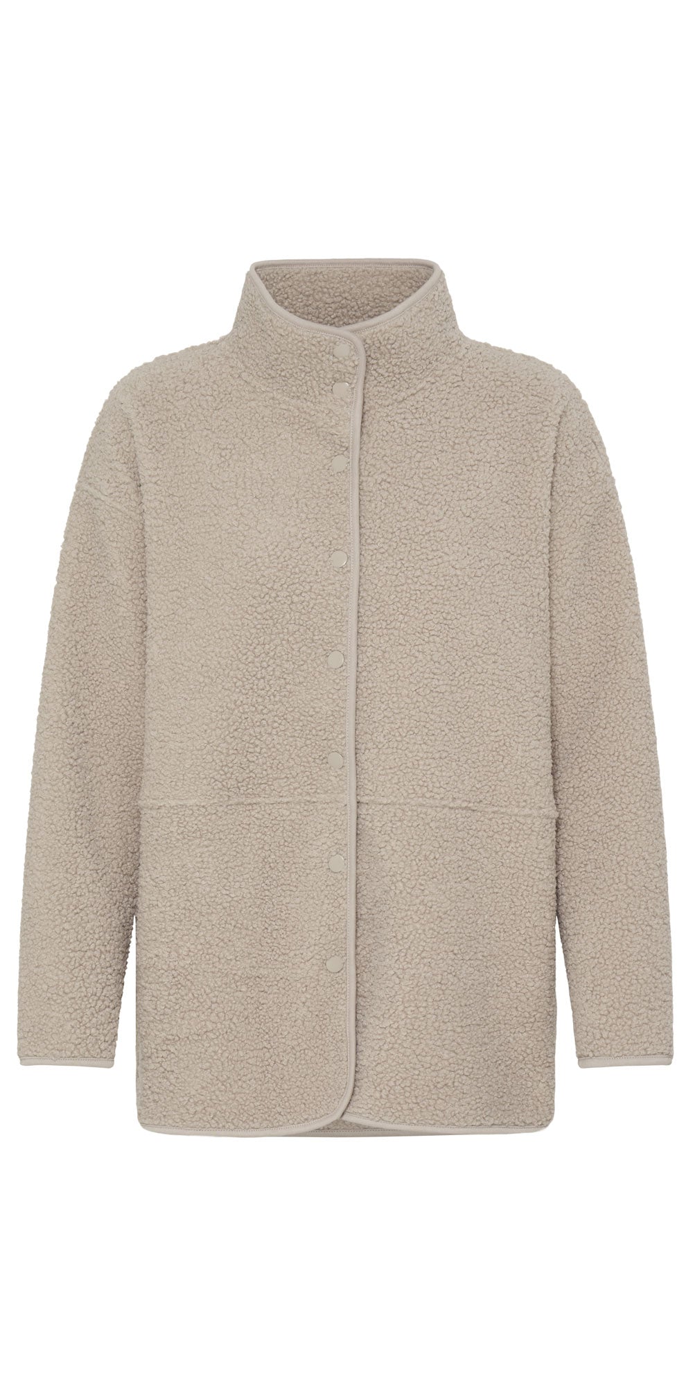 Fransa Teddy Jacket, stone