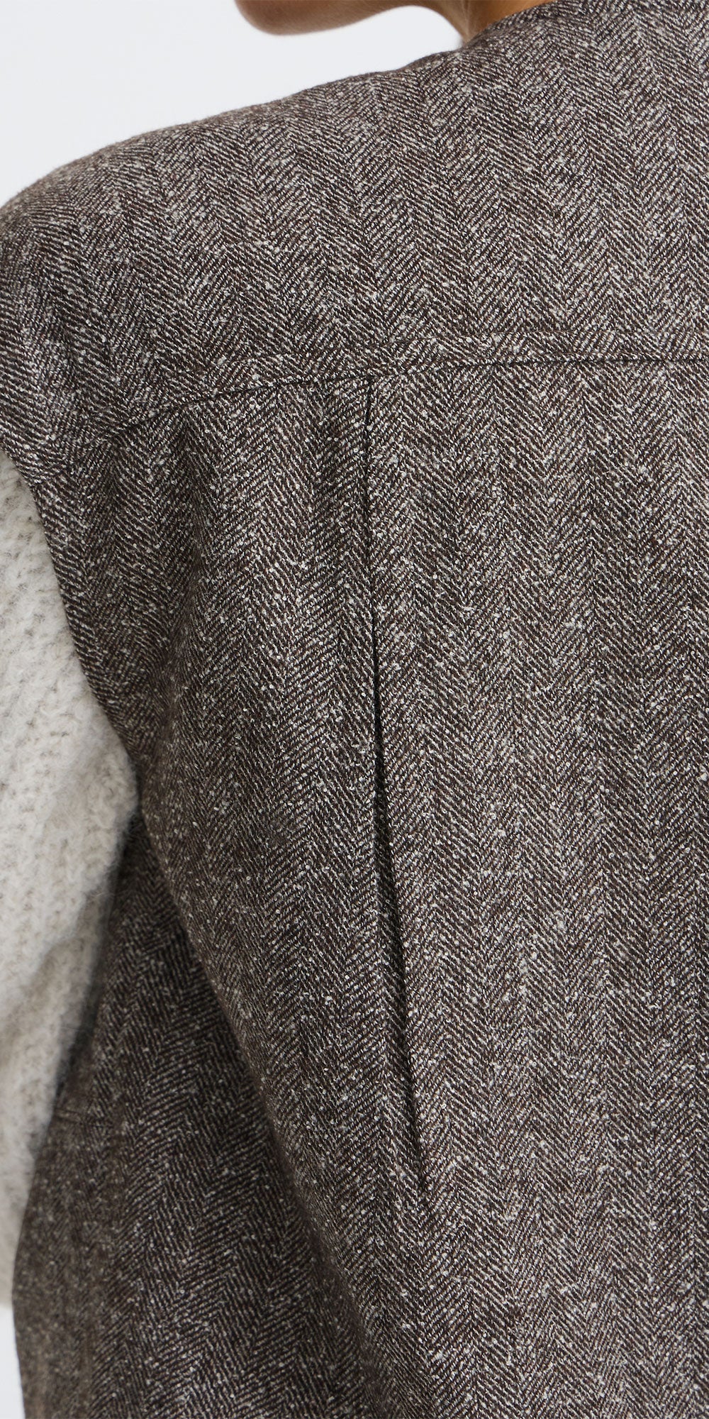 Fransa Tweed Vest