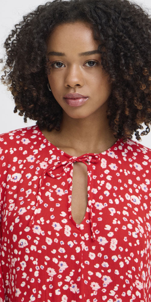 Ichi Floral Breezy Dress