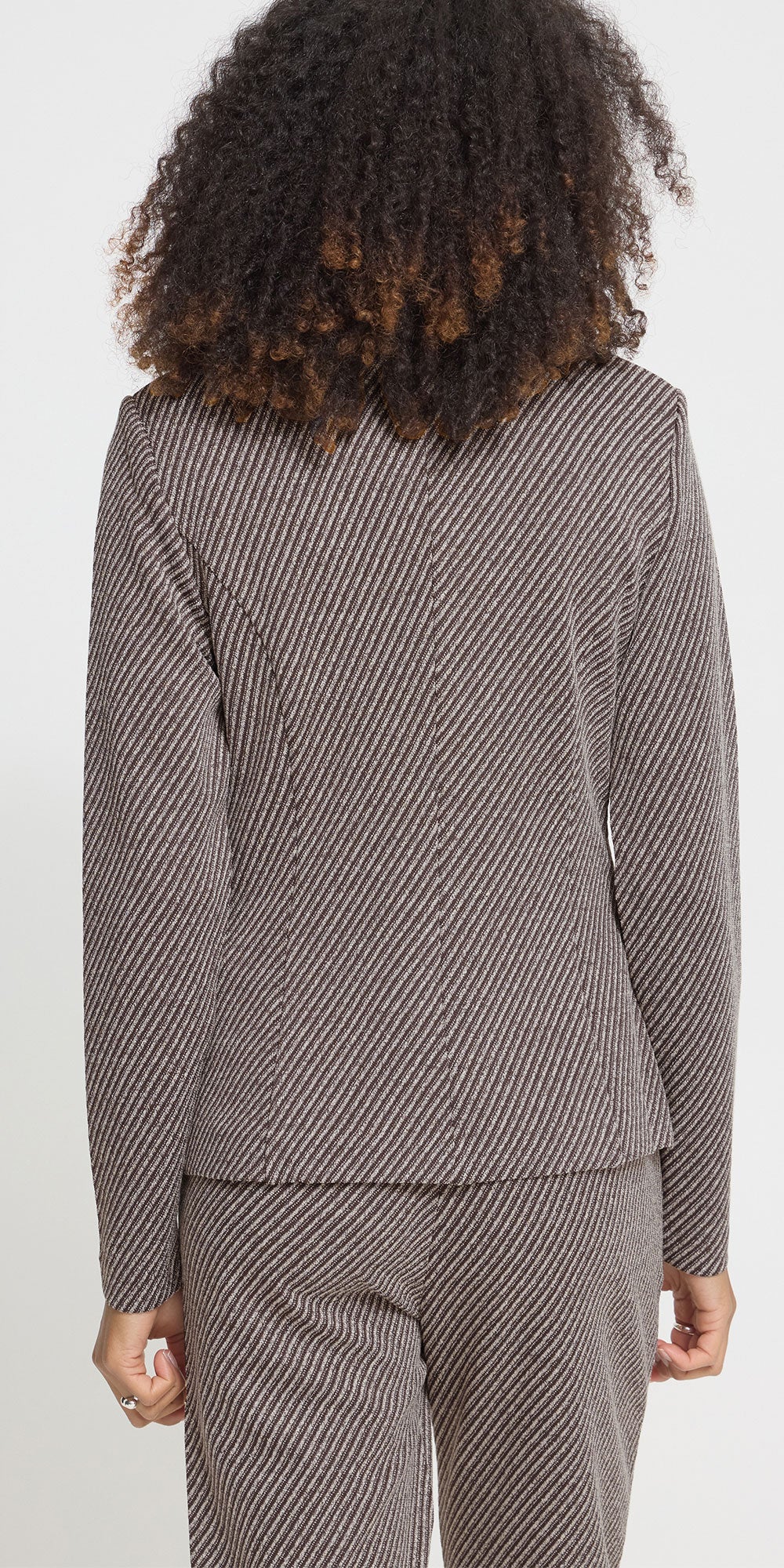 Ichi Mega Twill Ponte Blazer, java