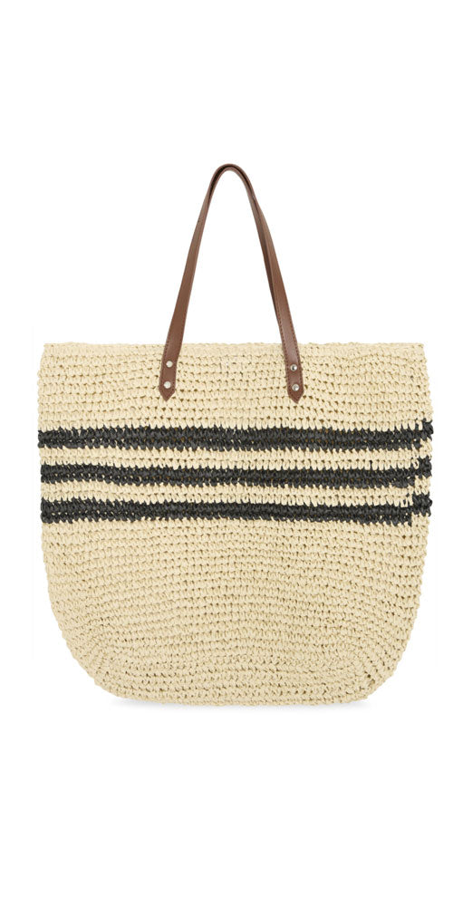 Ichi Large Raffia Tote