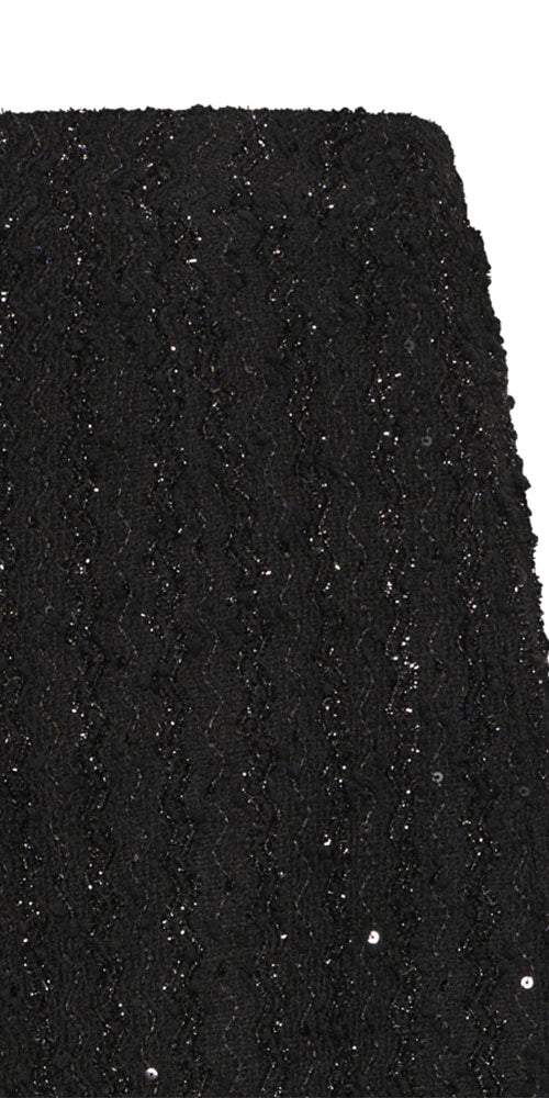Ichi Sequin Tweed Shorts