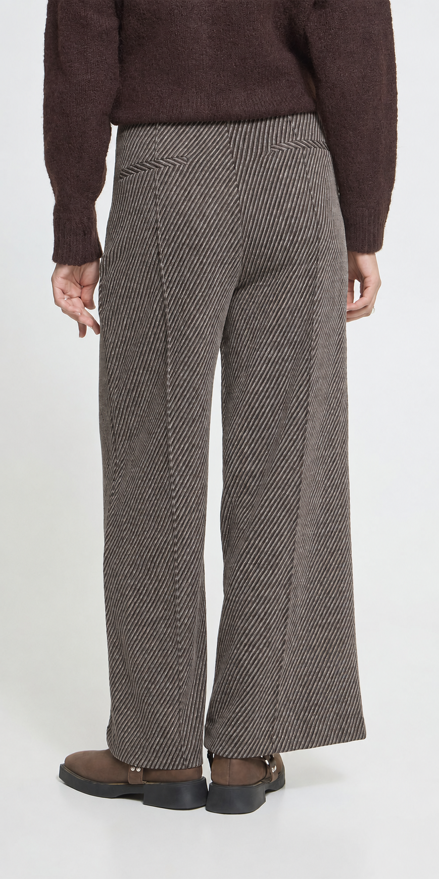 Ichi Mega Twill Ponte Pants, java