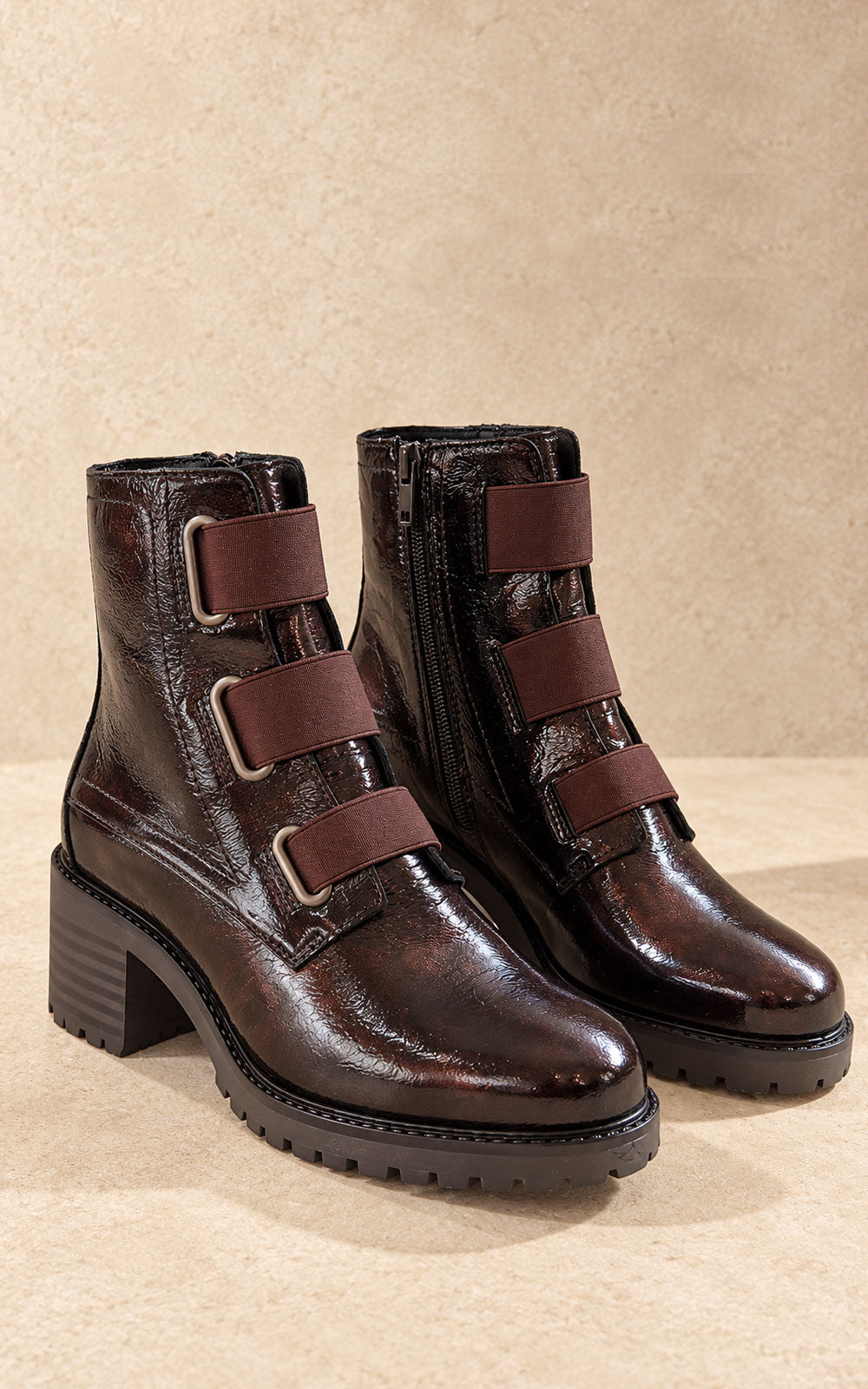 Bos & Co. Indie, chocolate patent