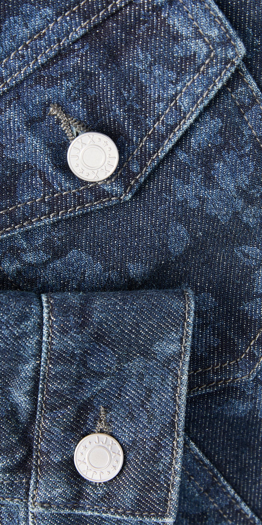 JJXX Floral Denim Jean Jacket