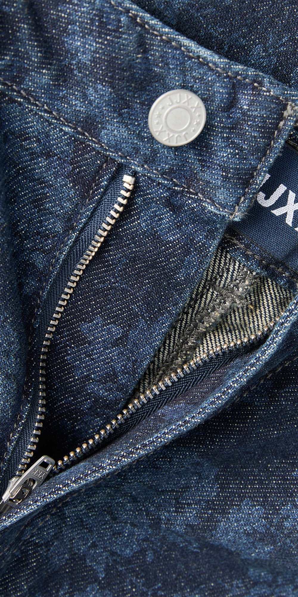JJXX Floral Denim Wide Jeans