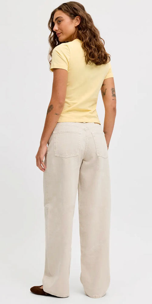 JJXX Barrel Leg Jeans, ecru