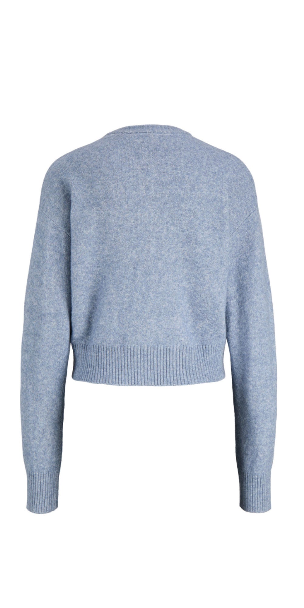JJXX Waist Length Cardy, blue melange