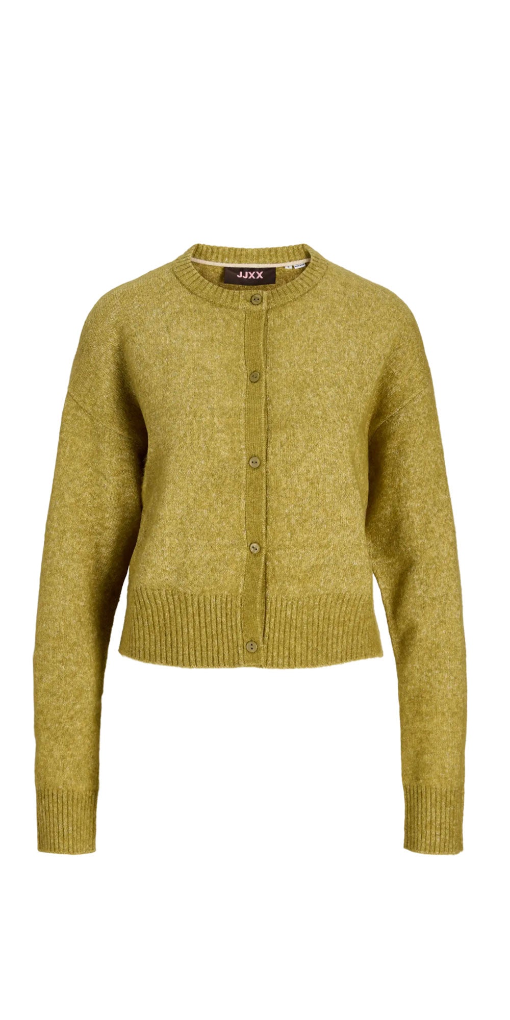 JJXX Waist Length Cardy, green moss