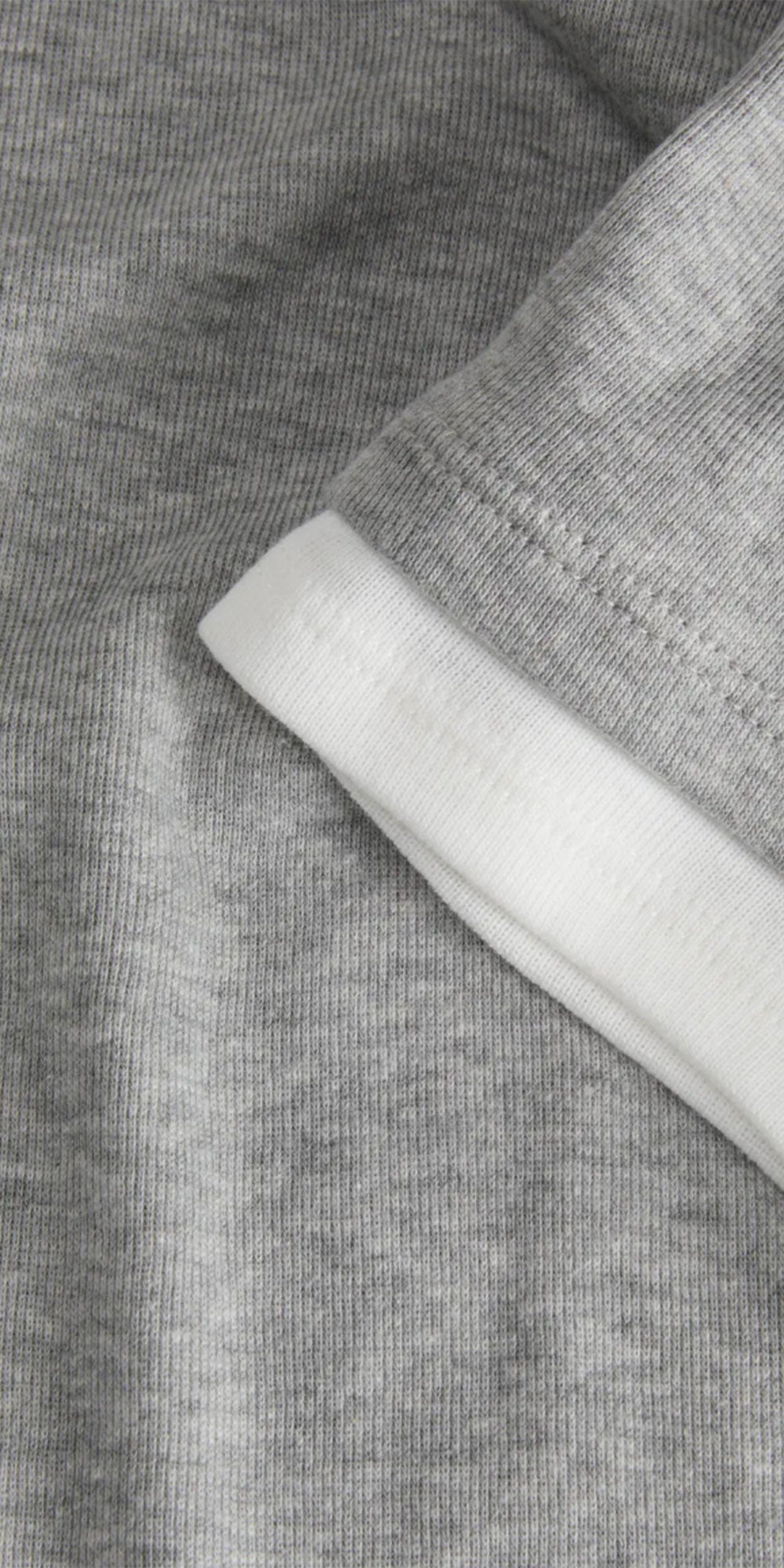 JJXX Layered Look Tee, grey
