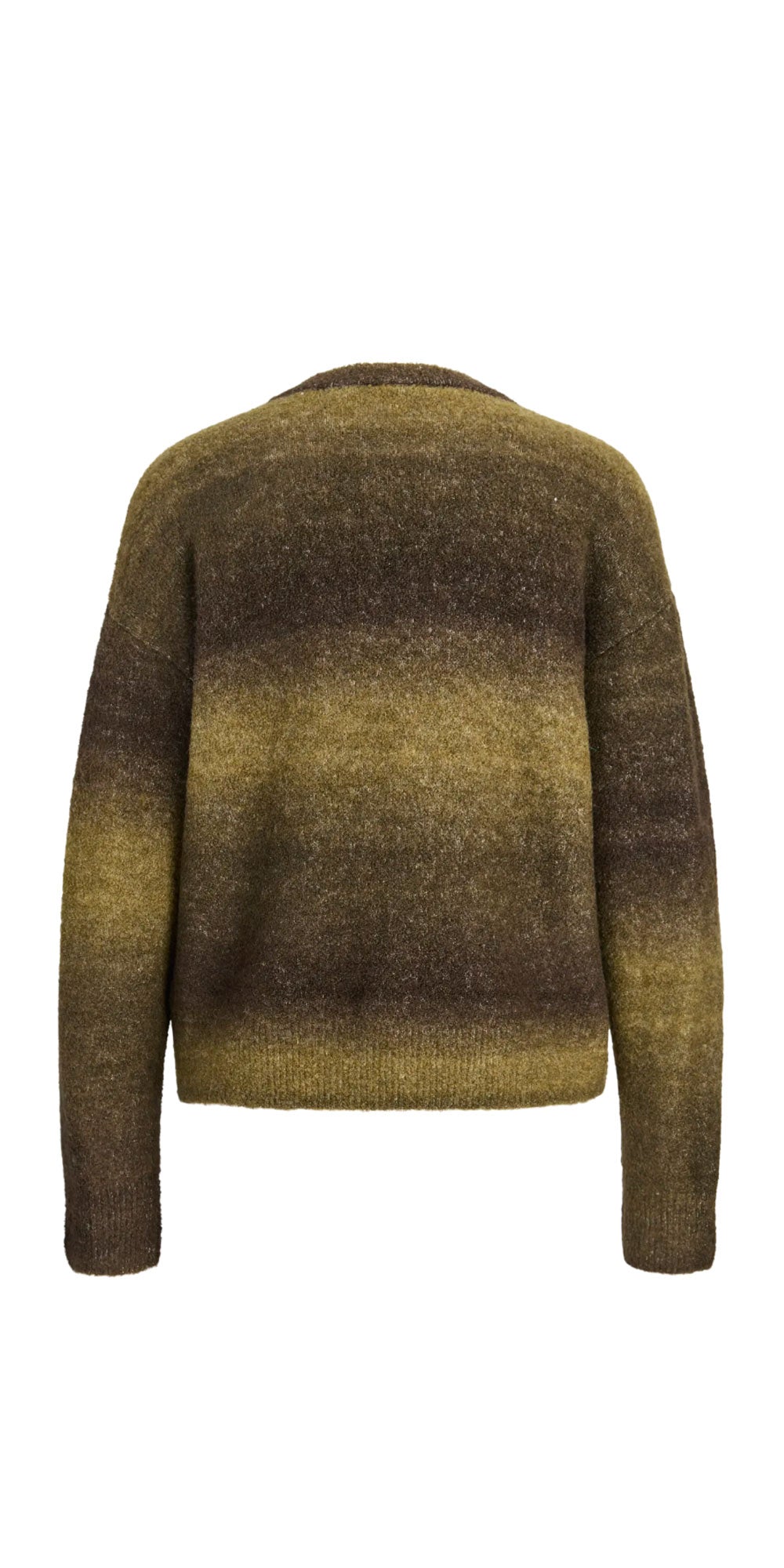 JJXX Ombré Crew Neck Sweater, moss mix