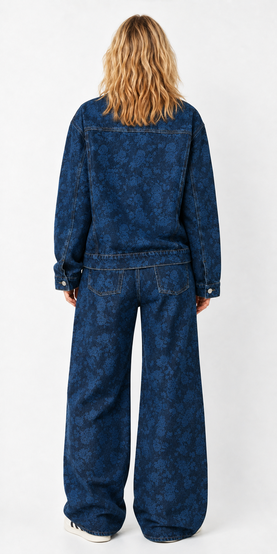 JJXX Floral Denim Jean Jacket