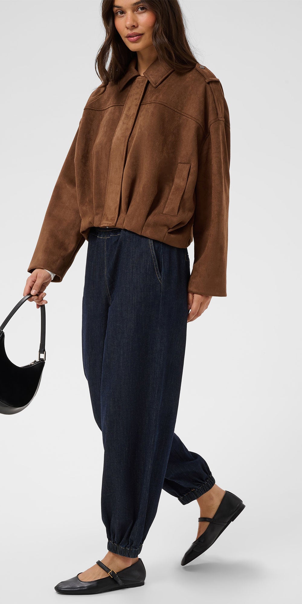 Kaffe Denim Balloon Pants