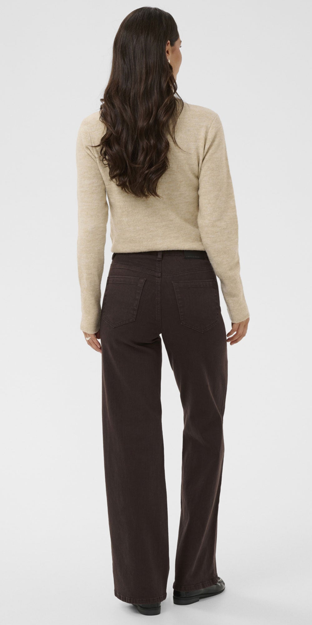 Kaffe Sailor Jeans, chocolate brown