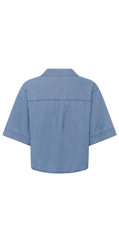 Kaffe Denim Button Up Shirt