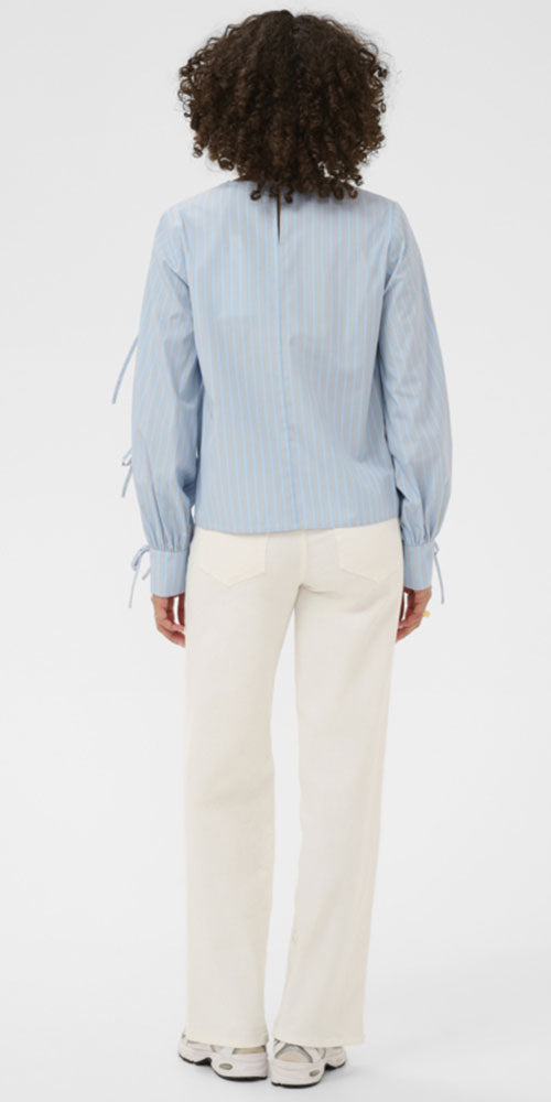 Kaffe Bow Sleeve Blouse